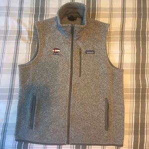 Men’s Patagonia Fleece Vest sz L (Vail, Co embroidery)